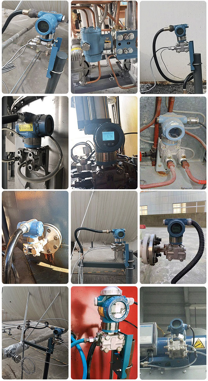 高溫壓力變送器現場安裝使用圖